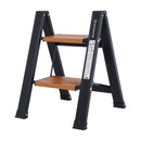 2 Steps aluminum step ladder-1