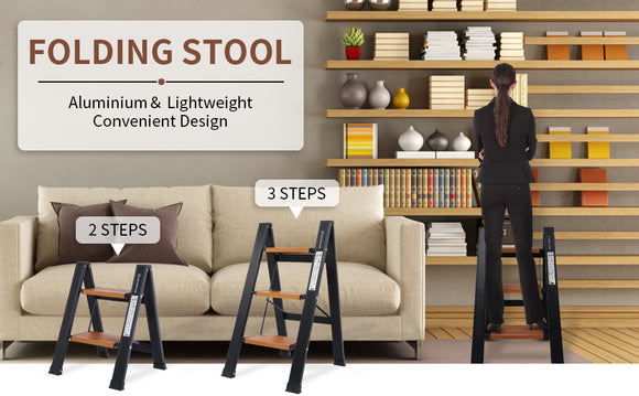 3 Steps aluminum step ladder