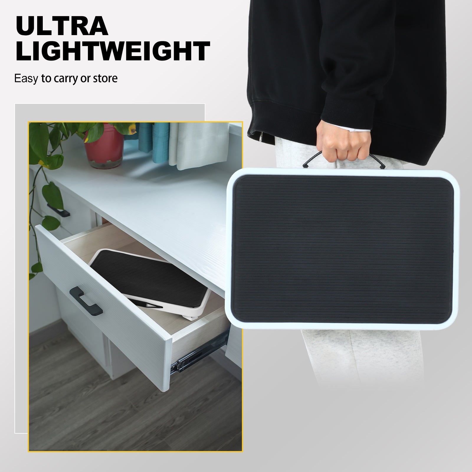 3 Levels Adjustable Folding Step Stool