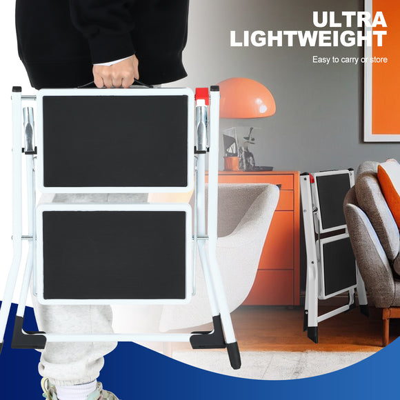 Foldable 2 Step Ladder Stool