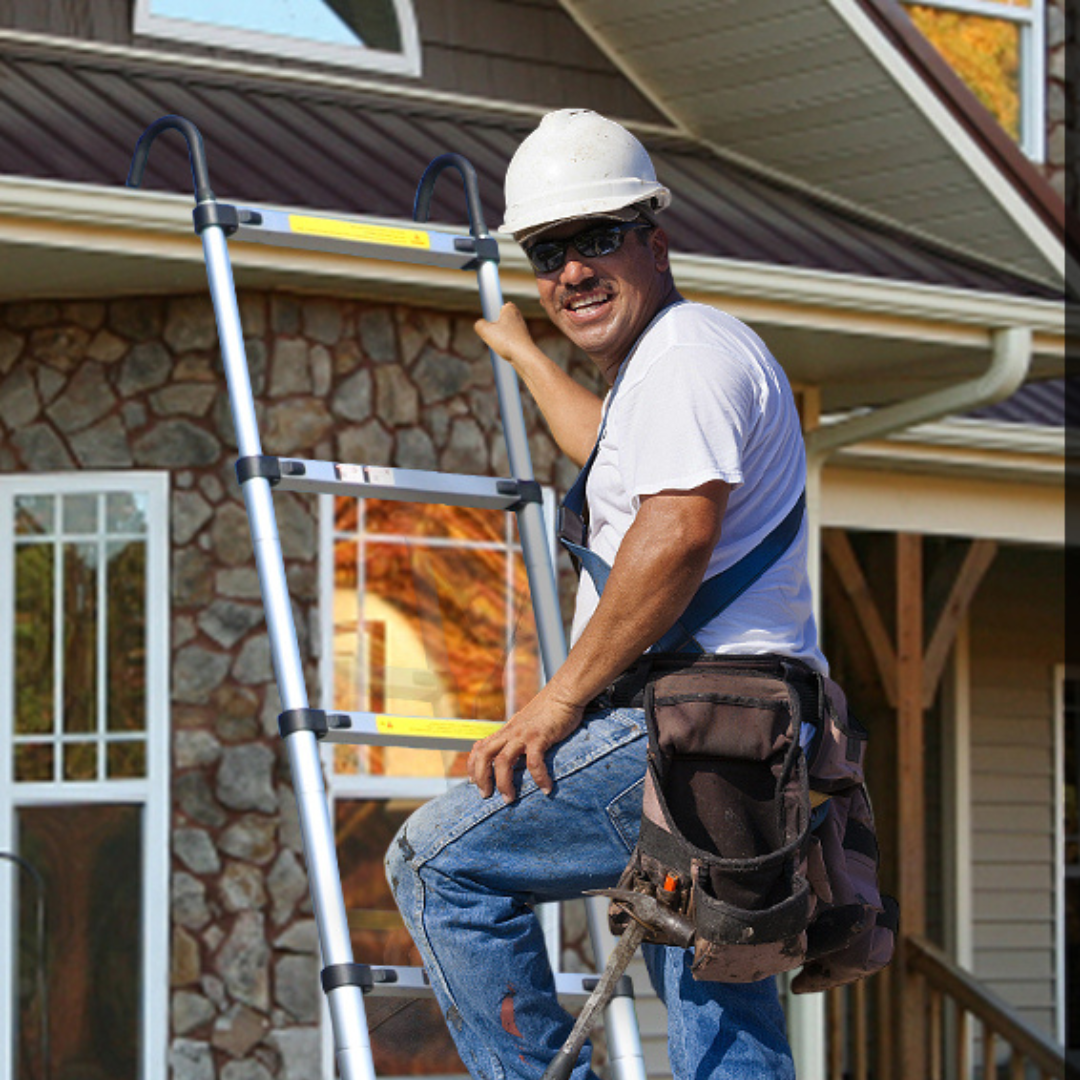 ALUMINIUM TELESCOPIC LADDER