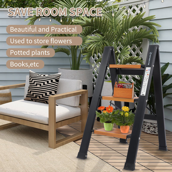 3 Steps aluminum step ladder