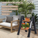 2 Steps aluminum step ladder-5