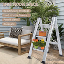 3 Steps aluminum step ladder-5