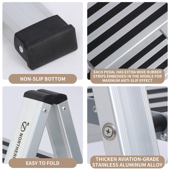 3 Steps aluminum step ladder