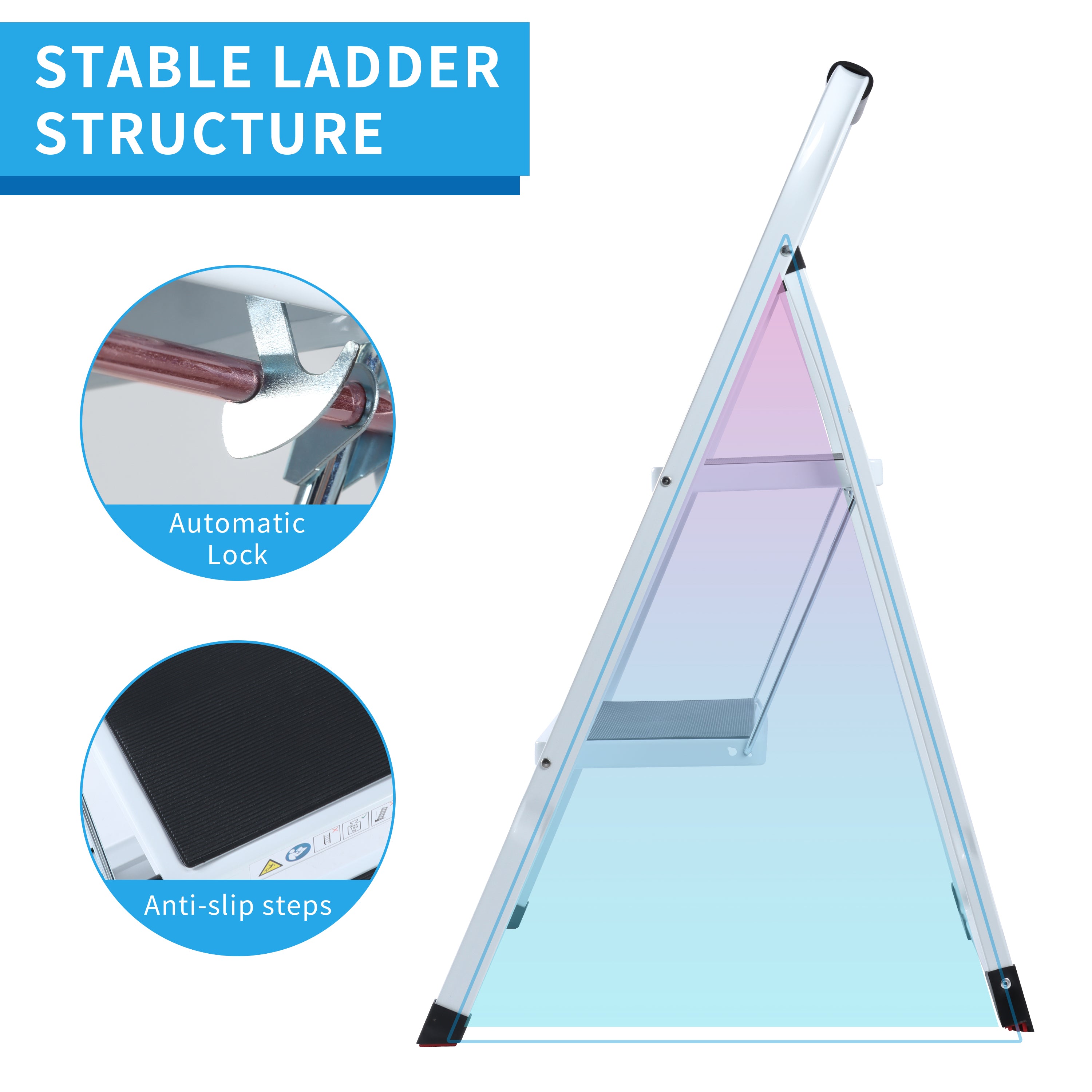 step ladder 2 step
