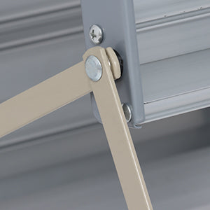 High Quality ConstructionBoth the frame and the screws are made of high quality metal, the construction is solid and it can hold up to 330 lbs/150 kg.EN14183 safety