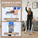 2 Steps aluminum step ladder-7