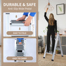 3 Steps aluminum step ladder-7