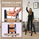 2 Steps aluminum step ladder-2