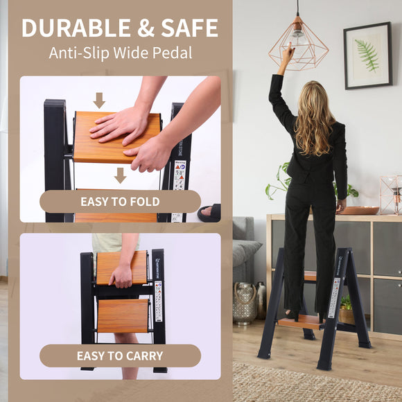 2 Steps aluminum step ladder