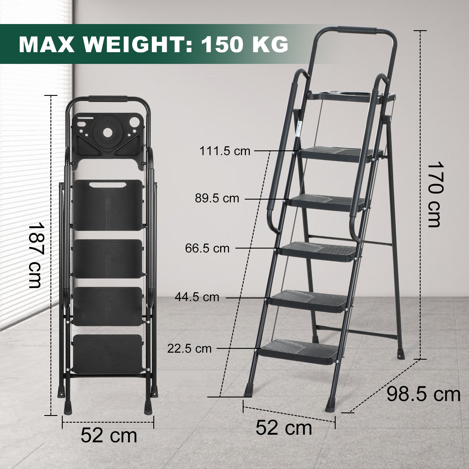 step ladders 5 step