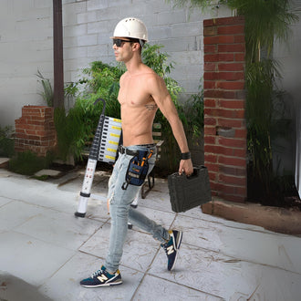 Telescopic LadderTelescopic Ladder for easy mobility⇾